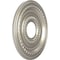 Ekena Millwork Cole PVC Ceiling Medallion (Canopies up to 4 1/4"), 13"OD x 3 1/2"ID x 3/4"P, Bright Coat Aluminum CMP13COBAL - alternate 4